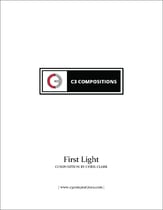 First Light Concert Band sheet music cover